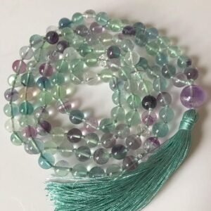 Rainbow Flourite Beads Mala