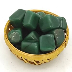 Natural Green Jade Tumble Pebbles Stone